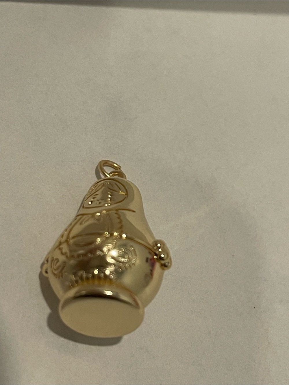 Gold Matryoshka Nesting Doll Charm Pendant WeHoTreasure - Picture 3 of 6